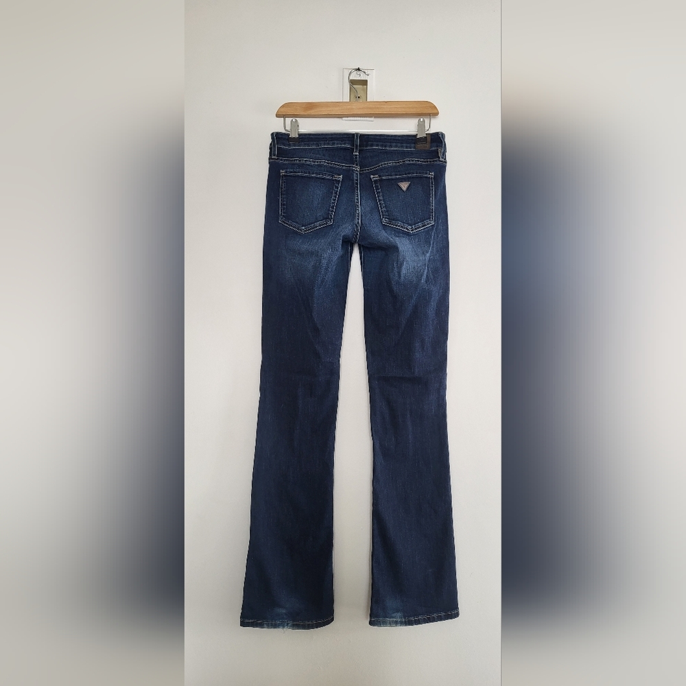 Guess low waist dark wash jeans